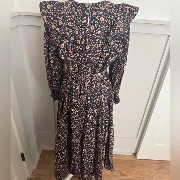 Christy Dawn Navy Floral Dress - Picture 5 of 9